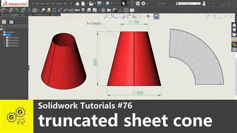 how do you make a cone out of sheet metal|truncated cone from flat sheet.